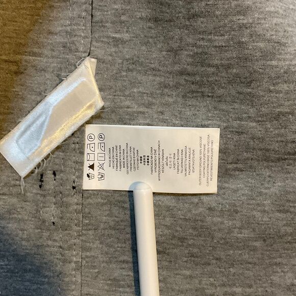 Michael Kors Womens Size XL Black Faux Leather Moto Jacket Coat‎ Lined Pockets - Picture 7 of 12